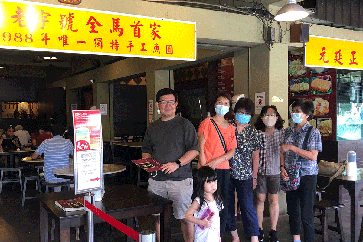 Day 1 in Yong Peng Brunch at Hakka-Fishball Noodle Restaurant